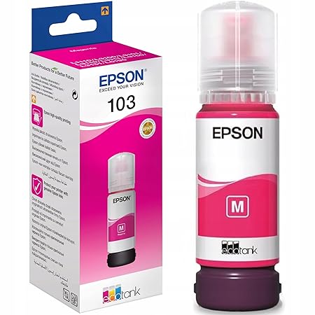 Epson 103 Magenta Ink Bottle C13T00S34A | Qatar