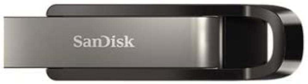 SanDisk Extreme Go USB 3.2 Gen 1 128GB 400MB/s Flash Drive SDCZ810-128G-G46 | High-Speed USB Drive