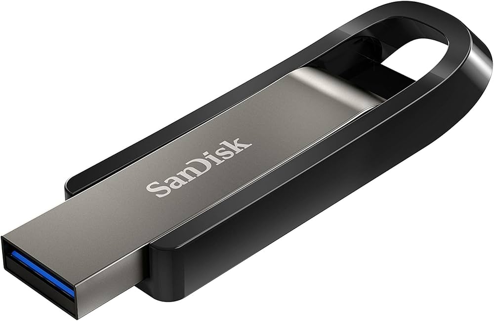 SanDisk Extreme Go USB 3.2 Gen 1 256GB 400MB/s Flash Drive SDCZ810-256G-G46 | High-Speed USB Drive