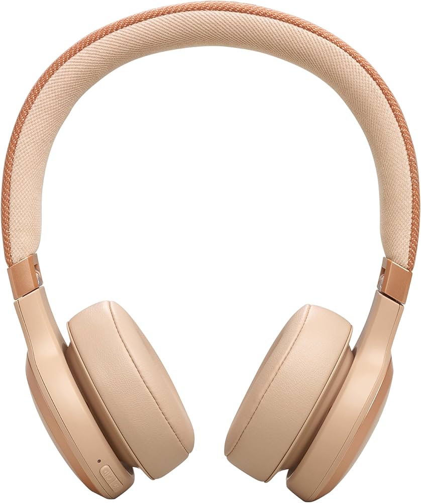 JBL Live 670NC Sandal Wireless On-Ear Headphones | True Adaptive Noise Cancelling & 65H Battery