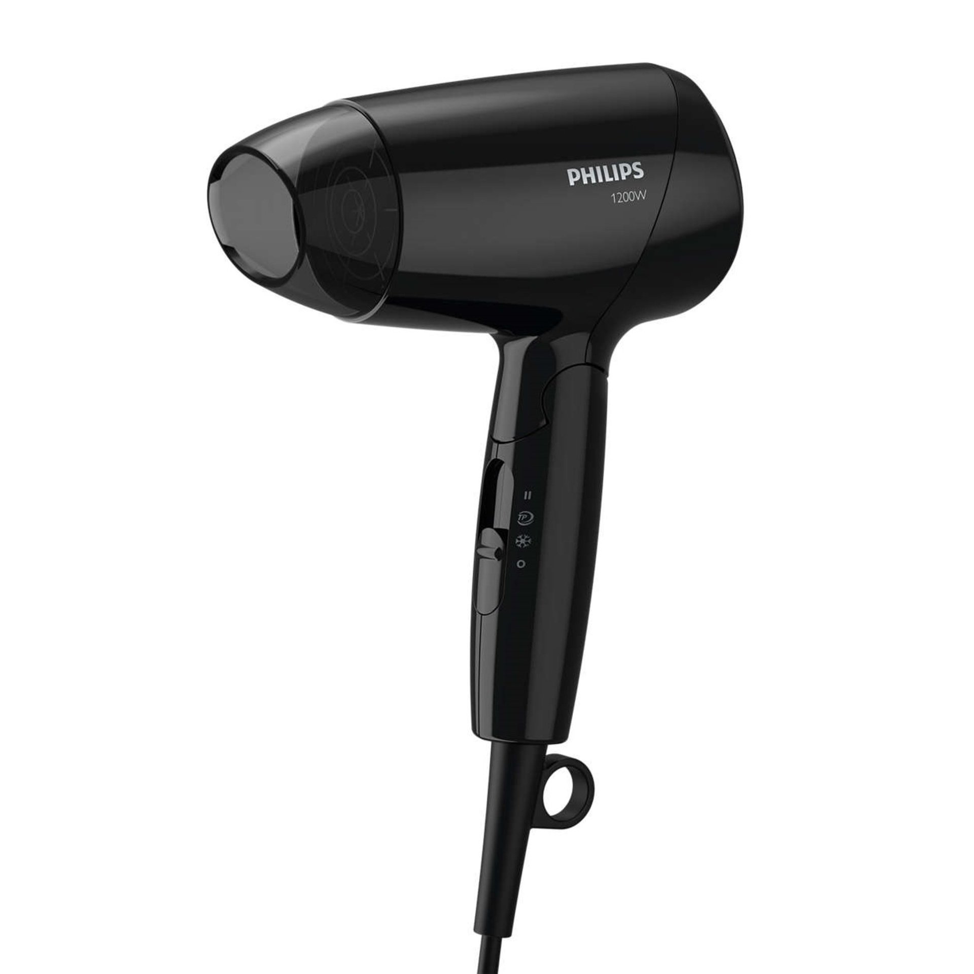 Philips Hair Dryer BHC010/13 | 1200W Compact Travel Dryer with ThermoProtect