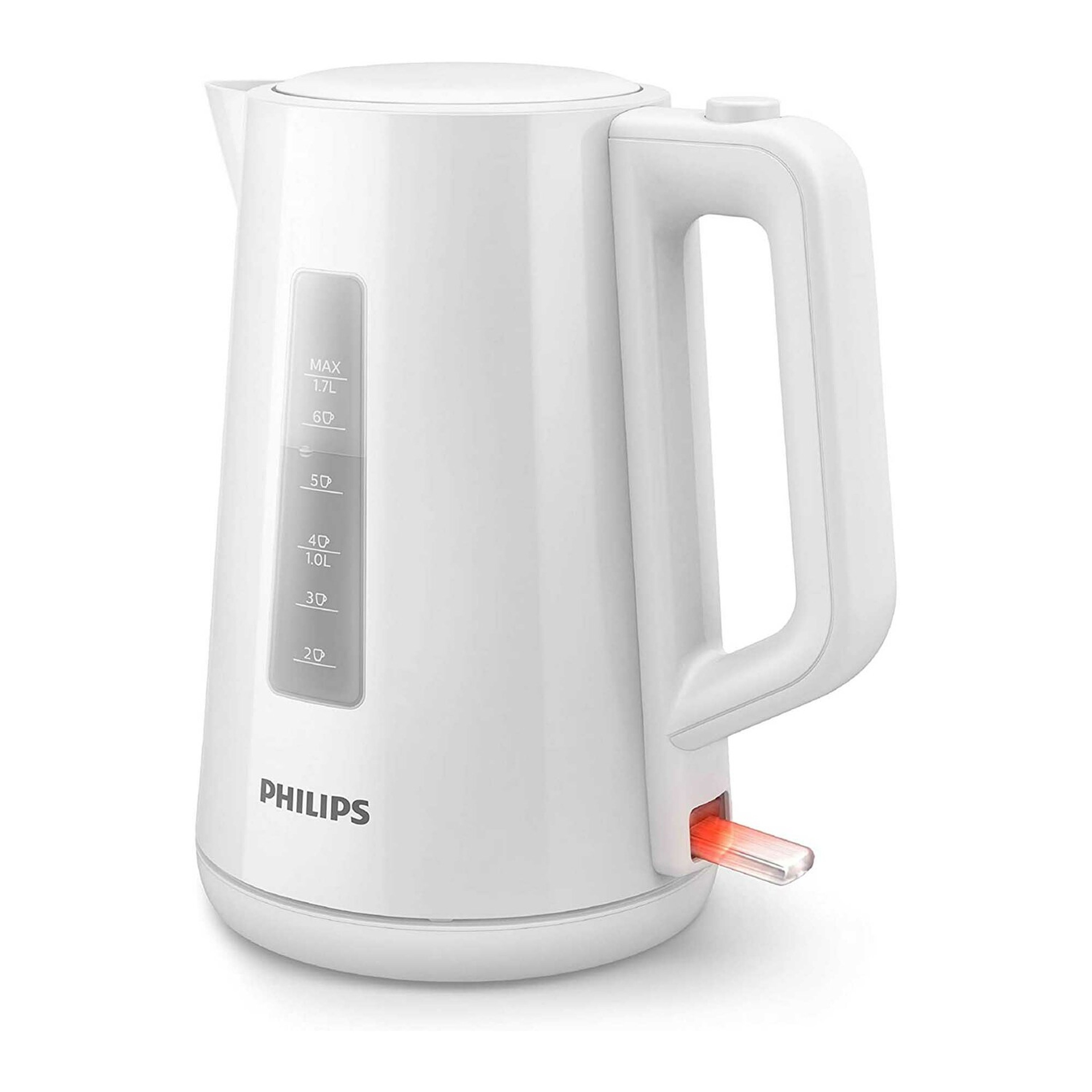Philips Kettle HD9318/01 | Durable Plastic Electric Kettle – 1.7L, White