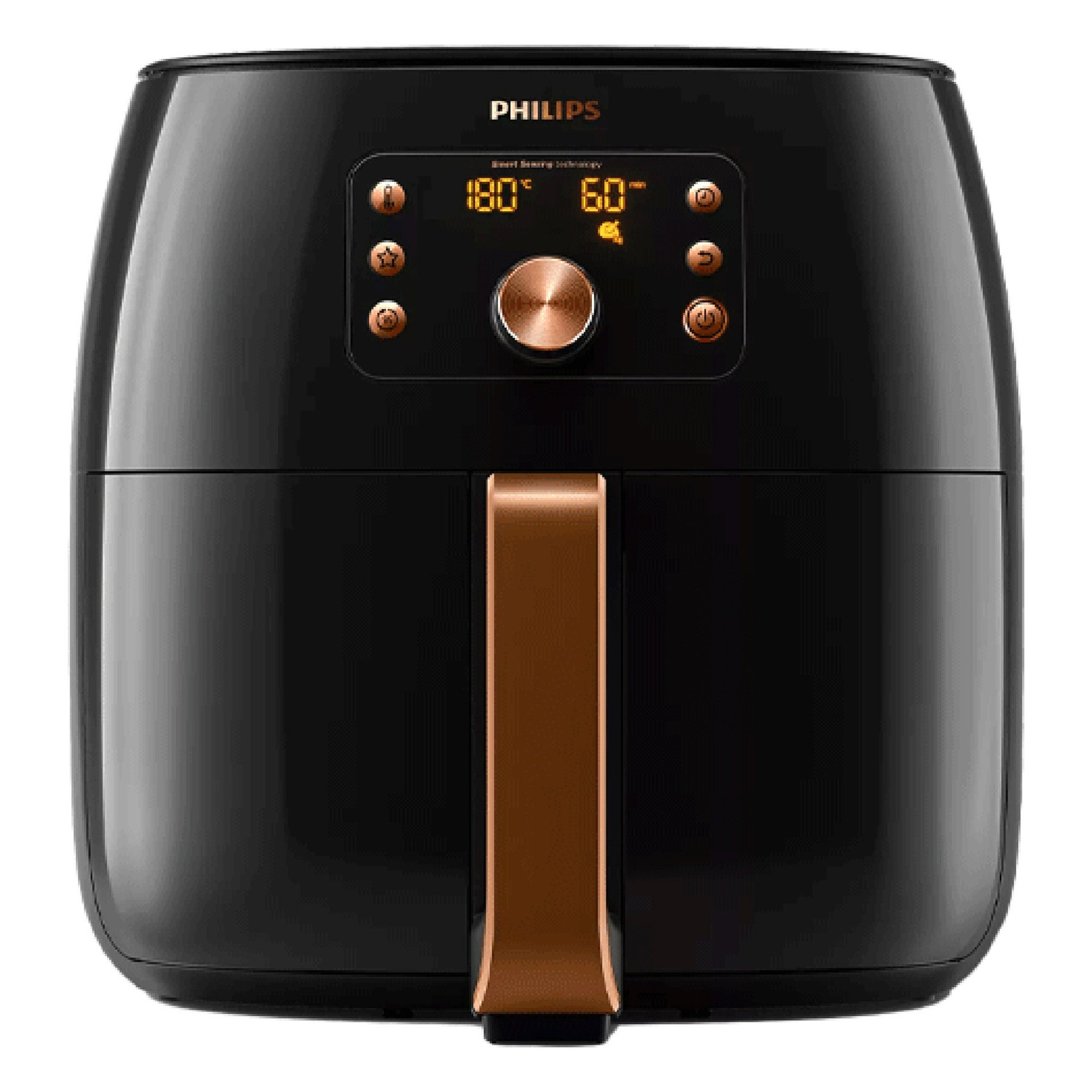 Philips Airfryer HD9863/99 | Premium XXL Smart Airfryer with Fat Removal Technology – Black