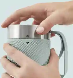 Moulinex Portable Blender LM1C0410 | 300ml | Rechargeable Battery | Silent Blending | Light Green