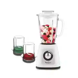 Moulinex Blender / Liquidizer LM438127 | 500W | 1.75L Glass Jar | Grinder, Grater & Ice Crusher | Made in China