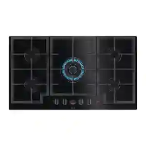 AEG Gas on Glass Hob HKB95451NB | 90cm | Built-in | Sleek Glass Design