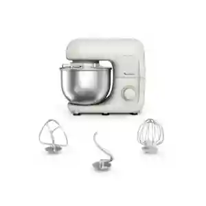 Moulinex Bake Essential Kitchen Machine QA160127 | 800W | 4.8L Bowl | 6 Speeds + Pulse | 3 Pastry Attachments