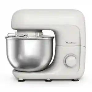 Moulinex Bake Essential Kitchen Machine QA160127 | 800W | 4.8L Bowl | 6 Speeds + Pulse | 3 Pastry Attachments