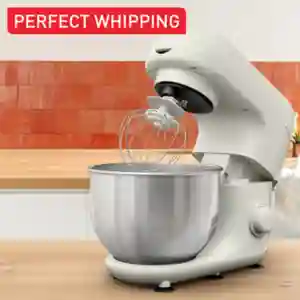 Moulinex Bake Essential Kitchen Machine QA160127 | 800W | 4.8L Bowl | 6 Speeds + Pulse | 3 Pastry Attachments