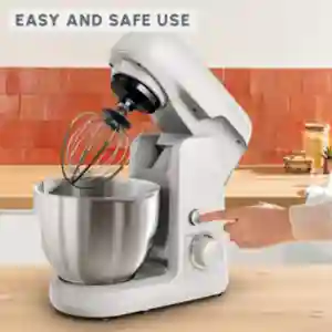 Moulinex Bake Partner Kitchen Machine QA521B27 | 1100W | 4.6L Bowl | 8 Speeds + Pulse | Blender + 4 Attachments