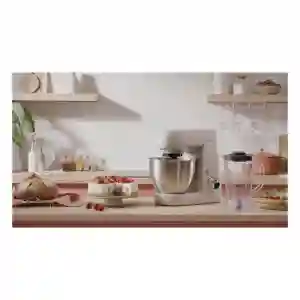 Moulinex Bake Partner Kitchen Machine QA521B27 | 1100W | 4.6L Bowl | 8 Speeds + Pulse | Blender + 4 Attachments