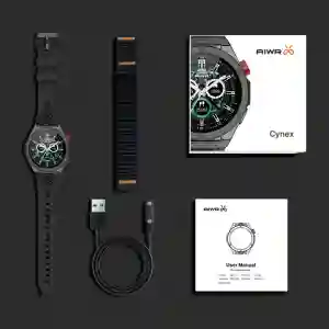 AIWR CYNEX Smartwatch | 1.43" AMOLED Ultra HD | GPS | 5ATM | ChatGPT Assistant | 150+ Sports Modes