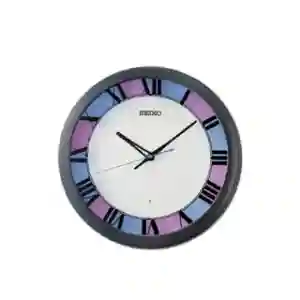 Seiko QHA010KL Wall Clock | 35cm | Auto Constant Light | Amber LED
