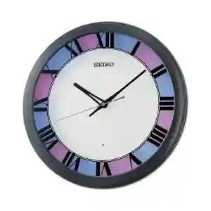 Seiko QHA010WL Wall Clock | 35cm | Auto Constant Light | Amber LED