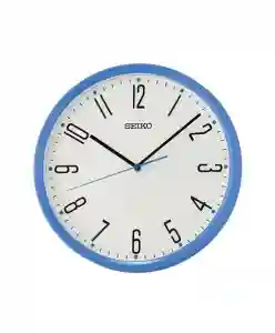 Seiko QHA011LL Wall Clock | 30.5cm | Plastic Case | Battery Operated