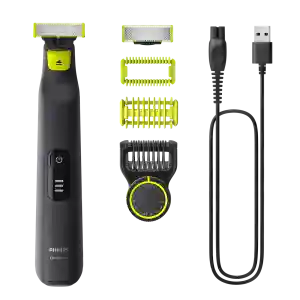 Philips OneBlade Fancy Box with 12mm Comb QP6542/10 – Precision Trimming & Styling
