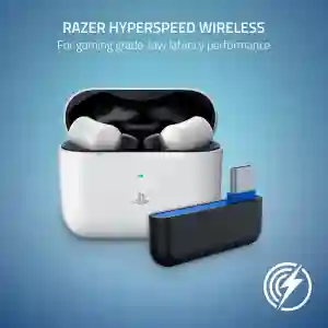 Razer Hammerhead HyperSpeed Wireless Earbuds for PlayStation | Low-Latency Gaming