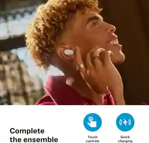 Sennheiser Accentum True Wireless Earbuds White | Premium TWS Headphones