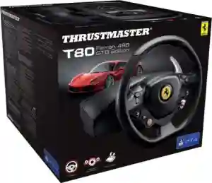 Thrustmaster T80 Ferrari 488 GTB Edition | Official Ferrari Licensed Racing Wheel for PS4 & PC