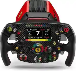 Thrustmaster T818 Scuderia Ferrari Simulator | Direct Drive Racing Wheel Bundle with SF1000 Wheel