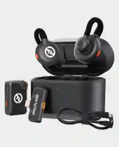 Hollyland Lark M2 S Wireless Microphone | Compact Lavalier Mic for Camera, Phone & PC