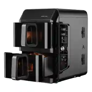 Green Lion Double Decker Pro Digital Air Fryer | Dual-Basket Healthy Cooking Appliance