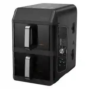 Green Lion Double Decker Pro Digital Air Fryer | Dual-Basket Healthy Cooking Appliance