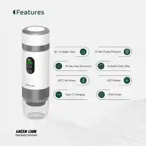 Green Lion Cordless Vacuum Cleaner | Powerful & Lightweight Home Cleaning Solution