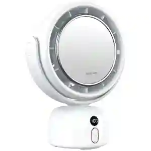 Green Lion Makeup Mirror Fan | LED Vanity Mirror with Cooling Fan