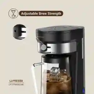 Lepresso Cold Brew Machine | Ice Coffee & Tea Maker for Refreshing Drinks