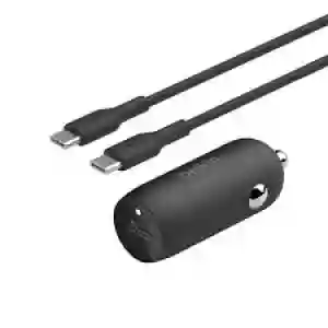 Belkin BoostCharge USB-C PD Car Charger 30W Black (BL-CC-USBC-A004-30W-BLK / CCA004btBK)