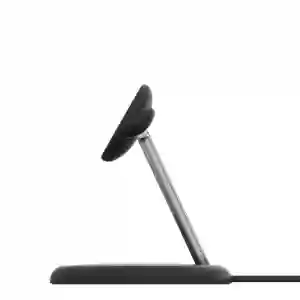 Belkin BoostCharge 3-in-1 Magnetic Charging Stand with Qi2 Fast Wireless Charging 15W Black (BL-Qi2Magnetic-stnd-3IN1-Blk / WIZ029myBK)