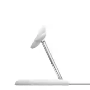 Belkin BoostCharge 3-in-1 Magnetic Charging Stand with Qi2 Fast Wireless Charging 15W White (BL-Qi2Magnetic-stnd-3IN1-Wht / WIZ029myWH)