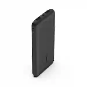Belkin BoostCharge 3-Port 10K Power Bank with USB-C 15W, Dual USB-A, 15cm USB-A to USB-C Cable, Black (BL-PB-B011-10000C-BLK / BPB011btBK)