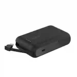 Belkin BoostCharge Power Bank 10K, PD 20W with USB-C Integrated Cable Black (BL-PB-B021-10000PD-BLK / BPB021hqBK)