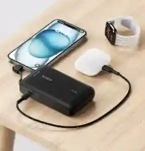 Belkin BoostCharge Power Bank 10K, PD 20W with USB-C Integrated Cable Black (BL-PB-B021-10000PD-BLK / BPB021hqBK)
