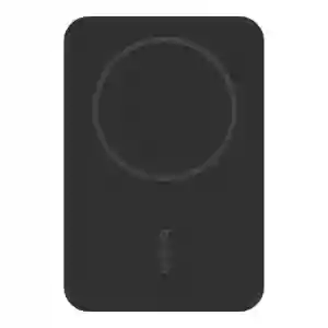 Belkin BoostCharge Magnetic Wireless Power Bank 5K + Stand for iPhone 14/13/12, Black (BL-PB-MSafe-D004-5000C-BLK / BPD004btBK)