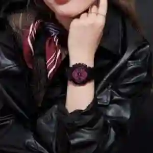 Casio G-Shock GMA-S120RB-1ADR Analog-Digital Watch Black Rose Gold