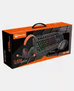 MeeTion MT-C490 4-in-1 PC Gaming Kit – Keyboard, Mouse, Headset & Mousepad