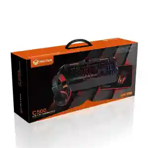 MeeTion MT-C500 4-in-1 Backlit Gaming Combo Kit – Keyboard, Mouse, Headphone & Mouse Pad