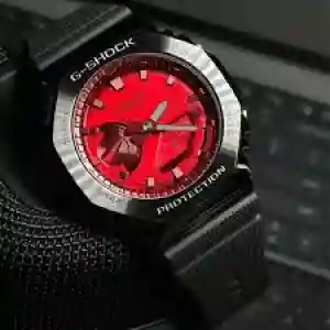 Casio G-Shock GM-2100B-4ADR Analog-Digital Men's Watch Red