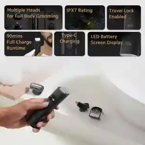 Xiaomi Mi Grooming Kit Pro – All-in-One Trimmer with IPX7 Waterproof Design