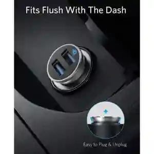 Anker PowerDrive 2 Alloy Car Charger – Silver