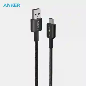 Anker 322 USB-A to USB-C Cable 6ft Black (A81H6H11)