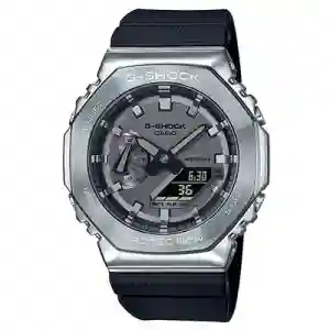 Casio G-Shock Analog-Digital Watch - GM-2100-1ADR | Premium Stainless Steel Octagon Watch
