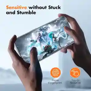 ANTIBROKEN Clear Screen Protector for iPhone 16 Plus