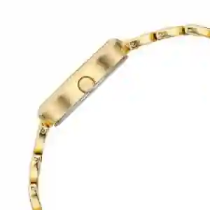 Titan Karishma Beige Dial Analog Metal Strap Watch for Women 2701YM01