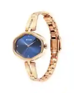 Titan Women Karishma Blue Dial Metal Strap Watch 2680WM01