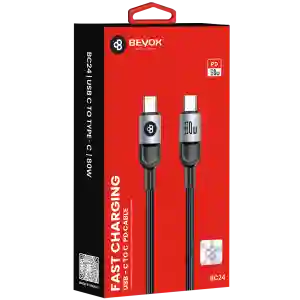 BEYOX BC-24 Type-C PD Cable 80W – Fast Charging & Durable Design