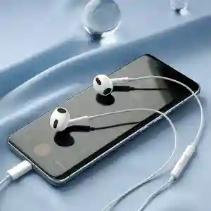 BASEUS Encok C17 Type-C Wired Earphones – Hi-Fi Stereo Sound with In-line Mic & Controls
